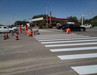 鸡西鸡西专业道路划线施工